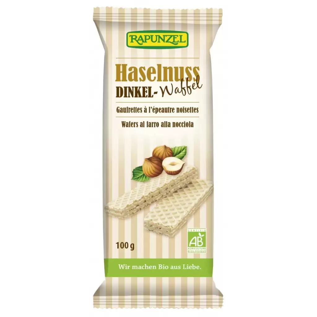 Biscuiti si napolitane - Napolitane cu crema de alune, eco 100g
