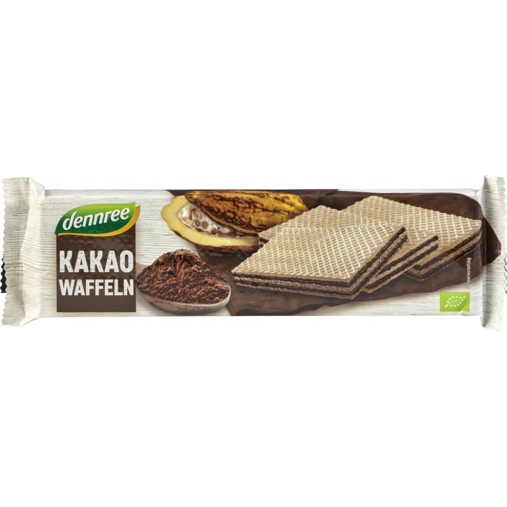 Biscuiti si napolitane - Napolitane cu crema de cacao, eco 125g