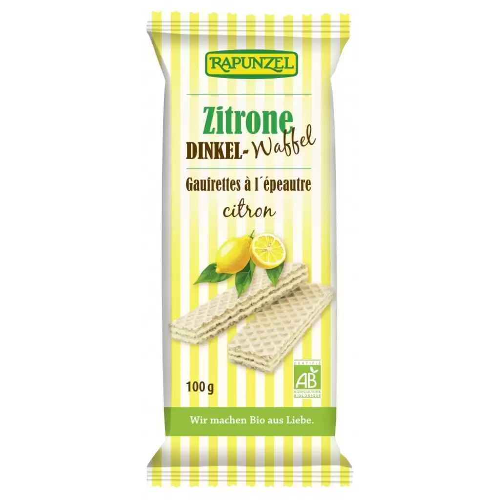 Biscuiti si napolitane - Napolitane cu crema de lamaie, eco 100g