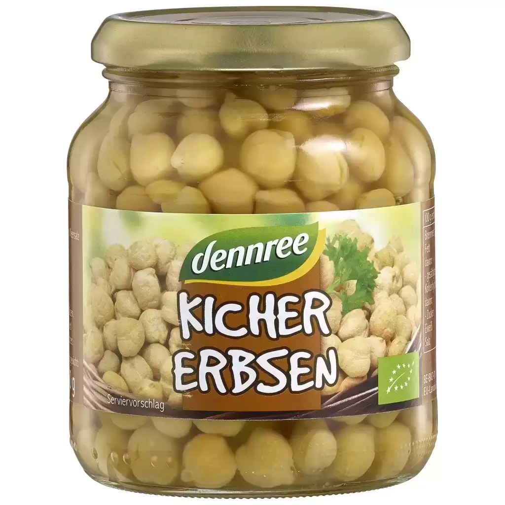 Leguminoase - Naut la borcan, eco 350g