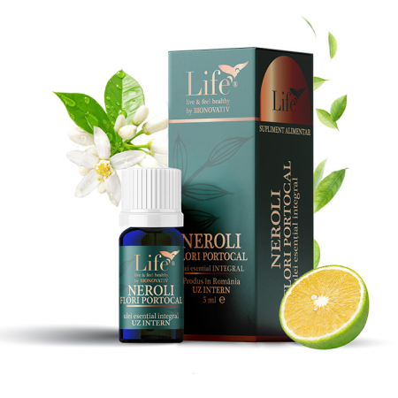 Uleiuri Esentiale - NEROLI - FLORI DE PORTOCAL AMAR - ulei esențial integral - 5 ml