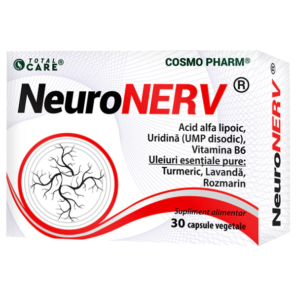 Extracte - NEURONERV® - Suport avansat pentru sistemul nervos periferic cu Uridina &amp; Acid Alfa-Lipoic