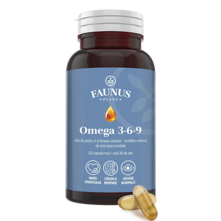 Suplimente alimentare - Omega 3-6-9 - 60 capsule