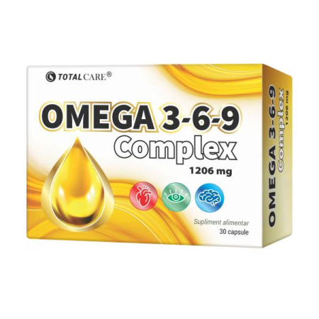 Minerale - OMEGA 3-6-9 Complex 1206mg Anticolesterol