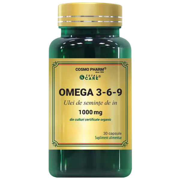 Extracte - OMEGA 3 6 9 - Ulei de seminte de In 1000 mg 30 capsule