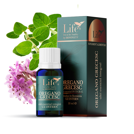 Uleiuri esentiale de uz intern - OREGANO GRECESC - ulei esențial integral - 10 ml
