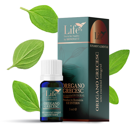 Uleiuri esentiale de uz intern - OREGANO GRECESC - ulei esențial integral - 5 ml
