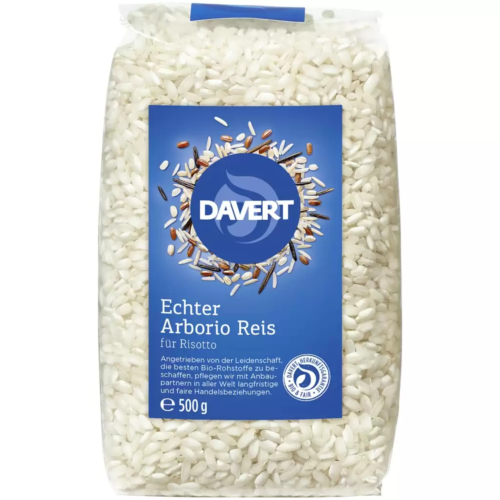 Orez - Orez alb Arborio pentru risotto, eco 500g