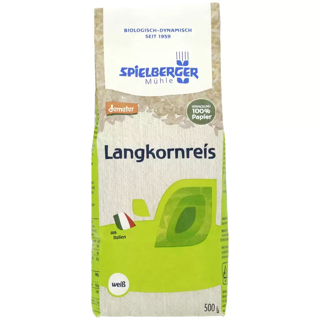 Orez - Orez alb cu bob lung Demeter, eco 500g