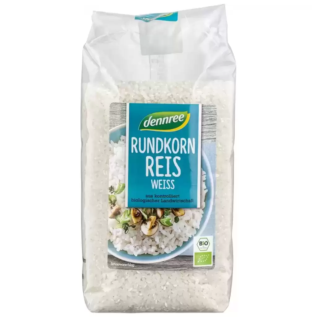 Orez - Orez alb cu bob rotund, eco 1kg