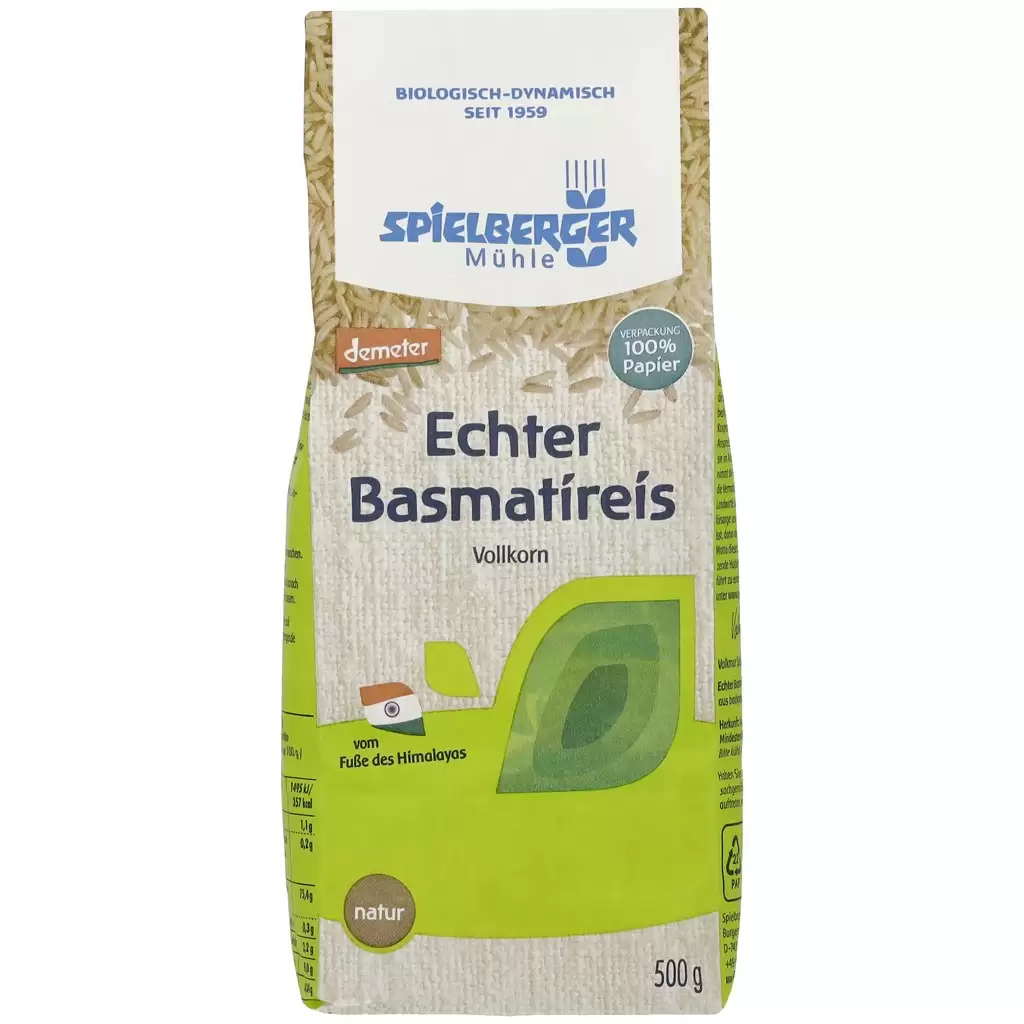 Orez - Orez basmati integral Demeter, eco 500g