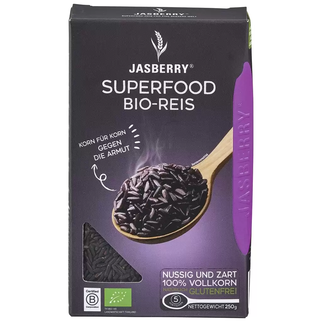 Orez - Orez integral Jasberry, eco 250g