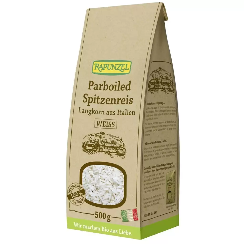 Orez - Orez prefiert alb cu bob lung, eco 500g
