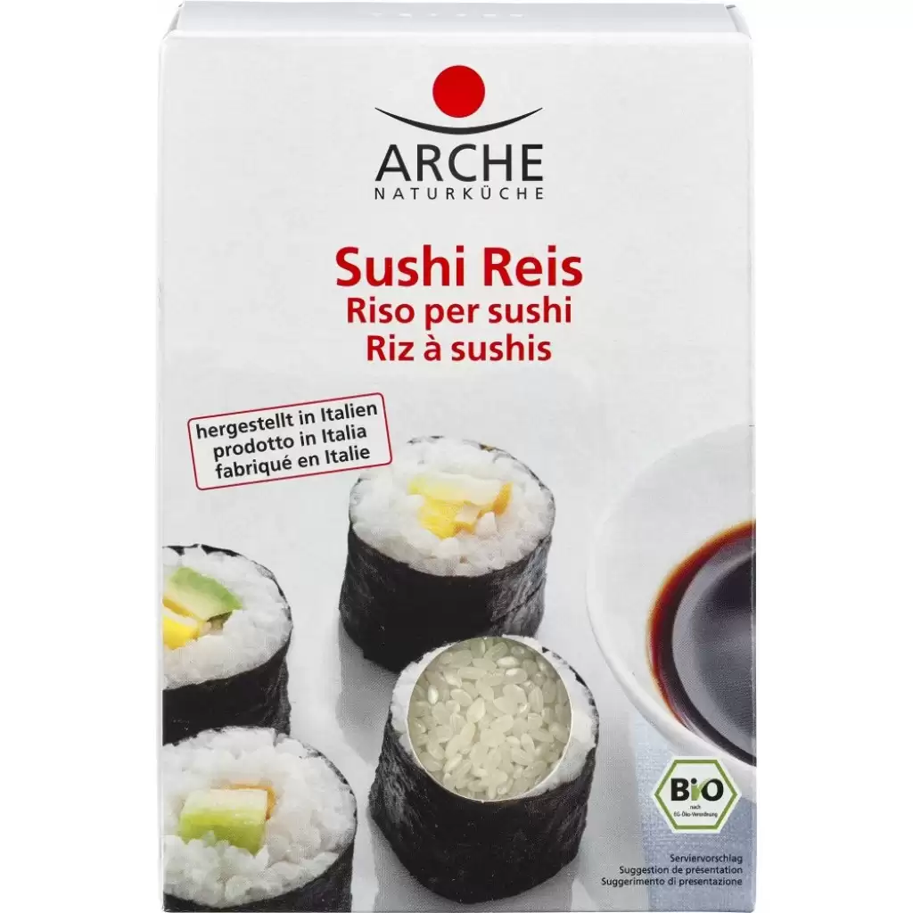 Mancare asiatica - Orez Sushi fara gluten, eco 500g