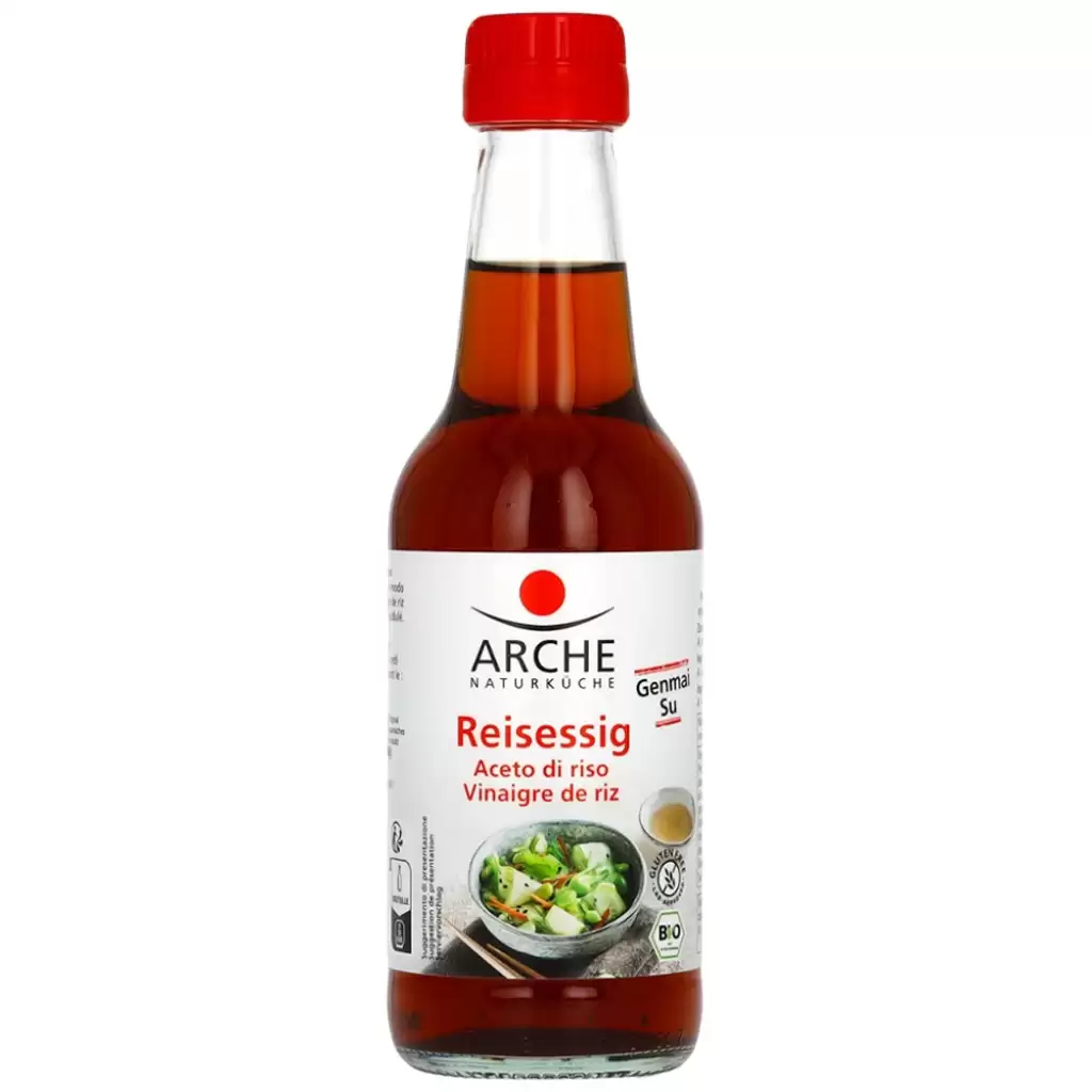 Mancare asiatica - Otet de orez Genmai Su fara gluten, eco 250ml