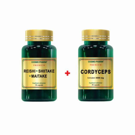 Extracte - Pachet Ciuperci Medicinale Antivirale Cosmo Pharm®