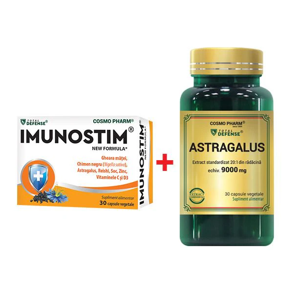 Minerale - PACHET Imunitate senior - suplimente imunitate adulti