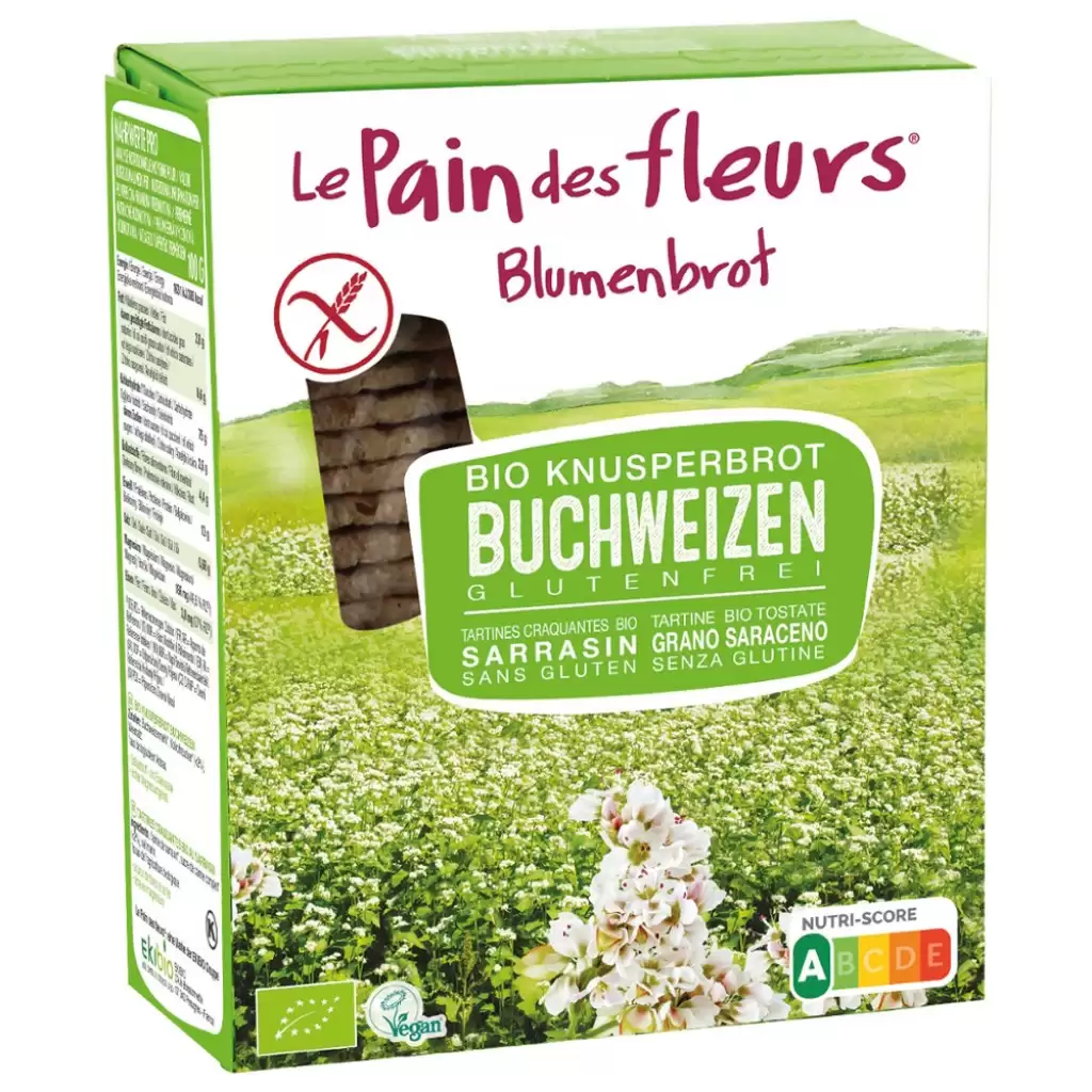 Paine - Paine crocanta cu hrisca fara gluten, eco 150g