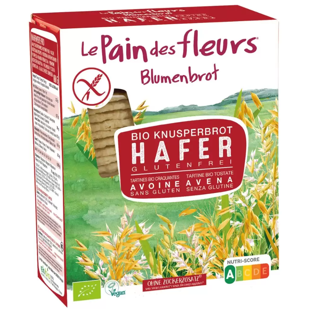 Paine - Paine crocanta cu ovaz fara gluten, eco 150g