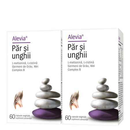 Minerale - Păr și Unghii Pachet 60+60 capsule vegetale