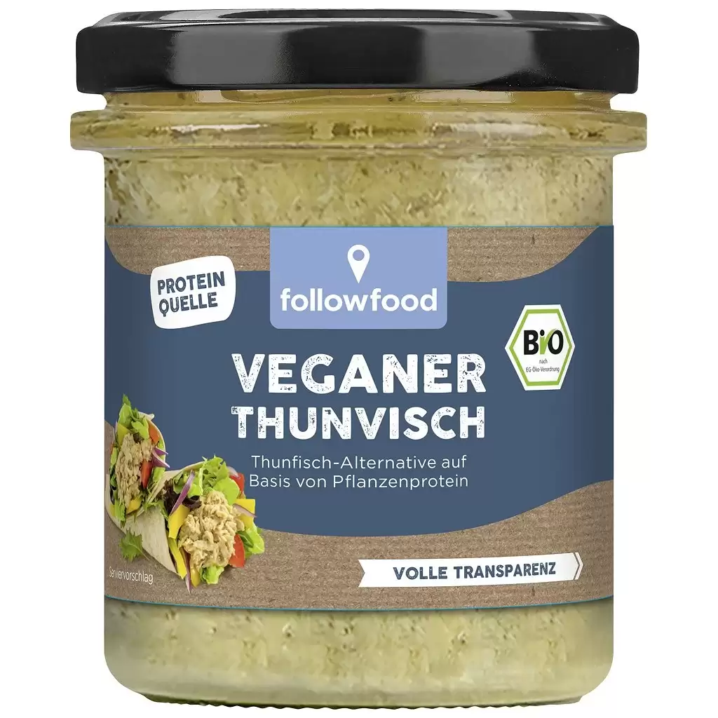 Pateu si creme vegetale - Pasta alternativa la ton pe baza de proteina vegetala, eco 180g