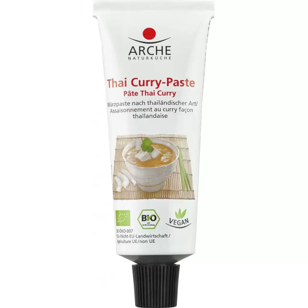 Mancare asiatica - Pasta de curry Thai, eco 50g