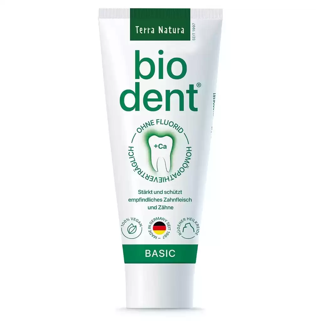 Pasta de dinti - Pasta de dinti Biodent basic cu menta 75ml