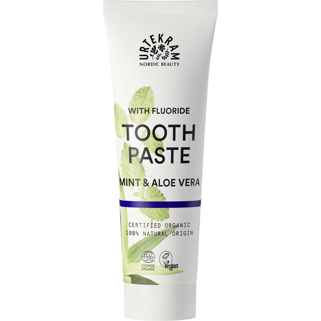 Pasta de dinti - Pasta de dinti cu menta aloe vera  si fluor 75ml