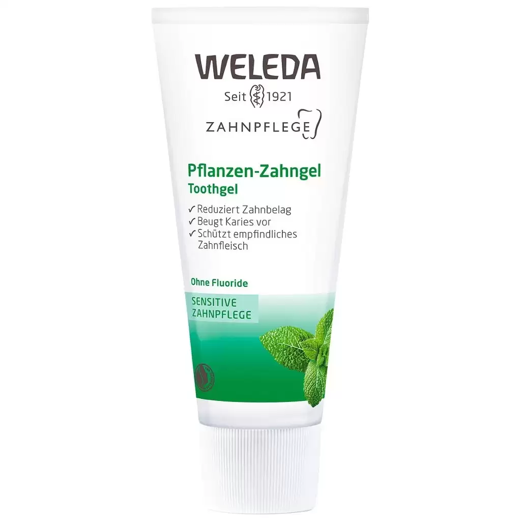 Pasta de dinti - Pasta de dinti gel fara fluor cu plante 75ml