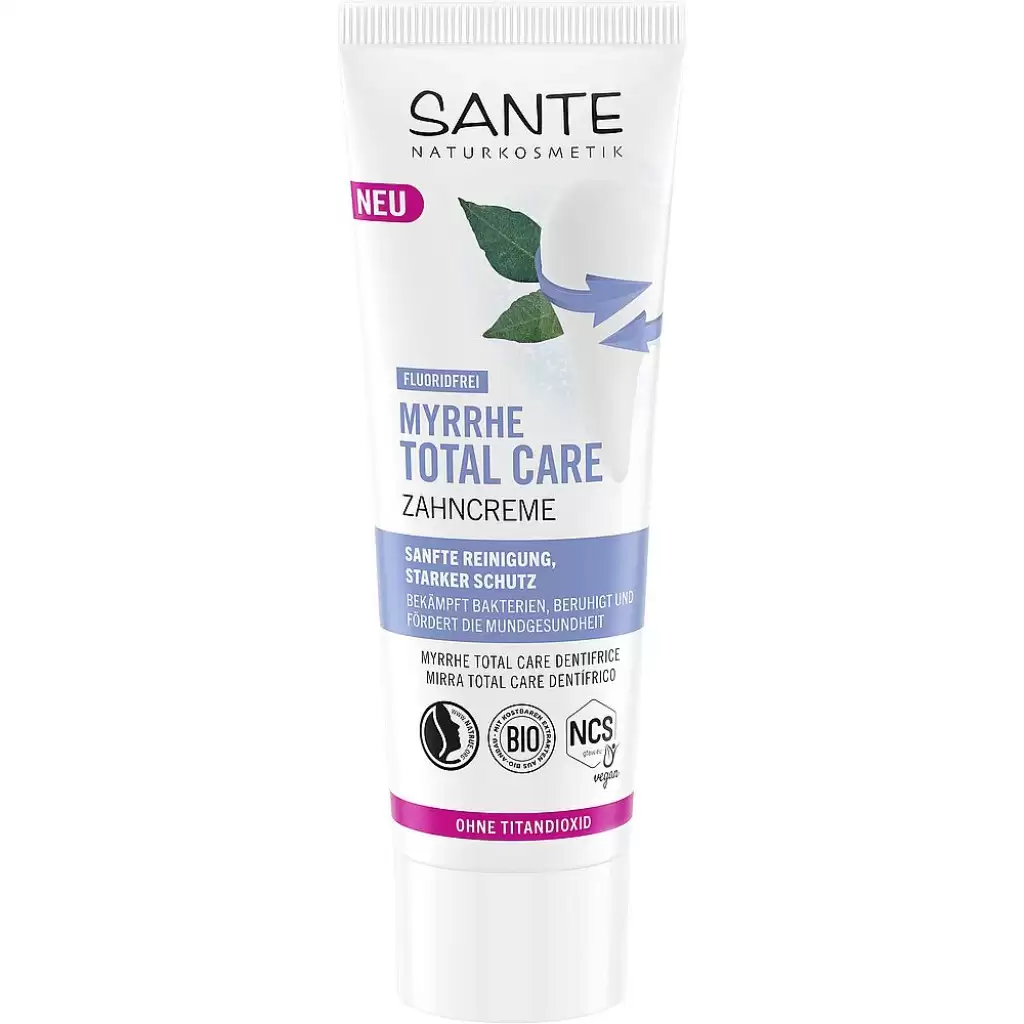 Pasta de dinti - Pasta de dinti Total Care cu smirna fara fluor 75ml