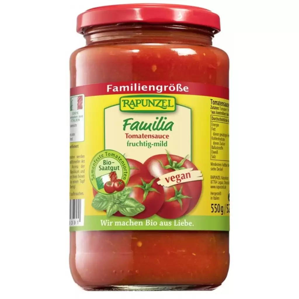 Sosuri - Pasta de tomate familia vegana, eco 550g