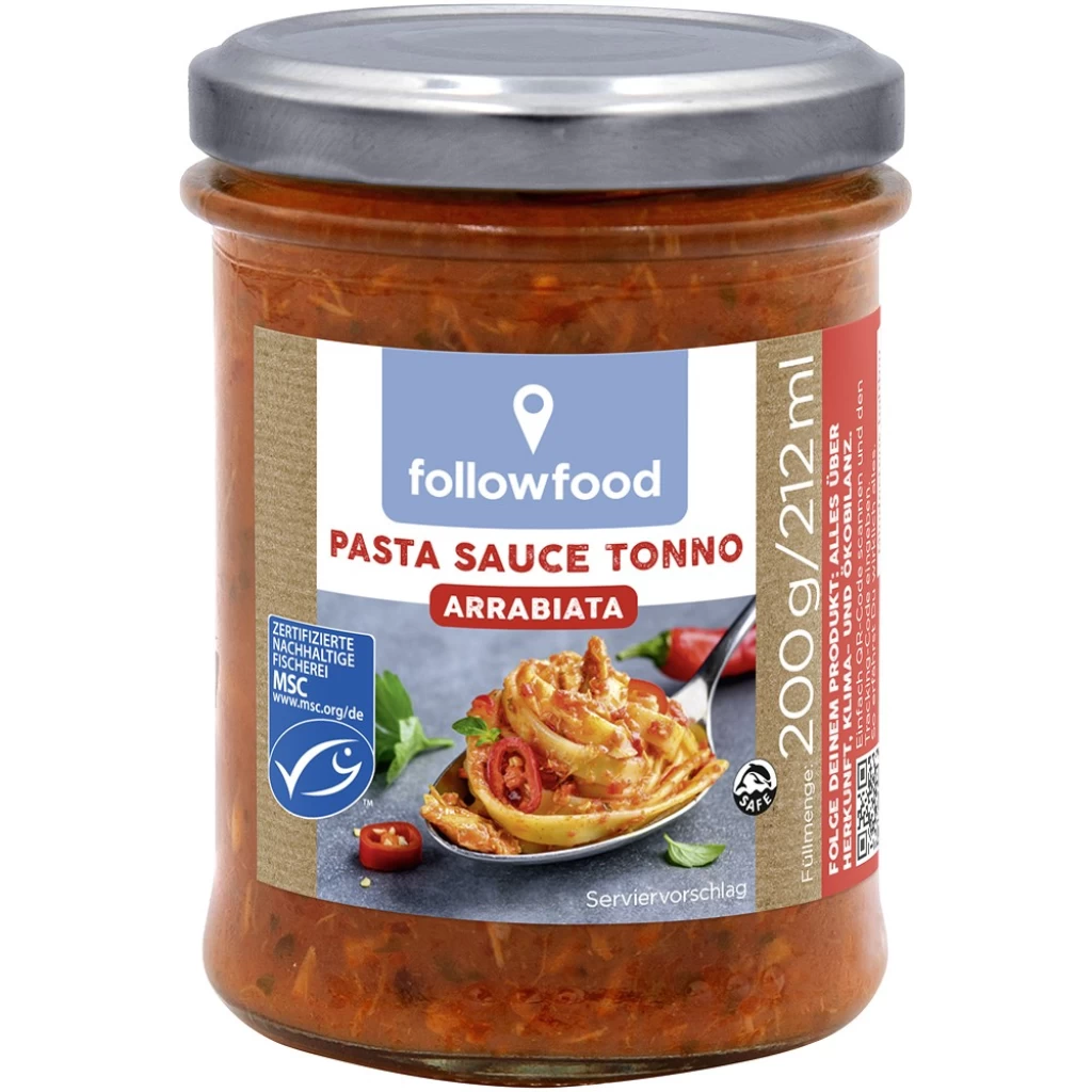 Pateu si creme vegetale - Pasta de ton arrabiata 200g