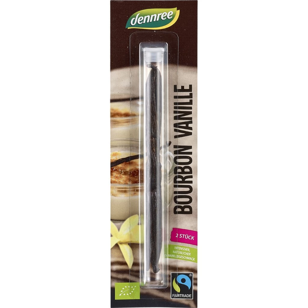 Ingrediente copt - Pastai vanilie Bourbon, eco 2buc