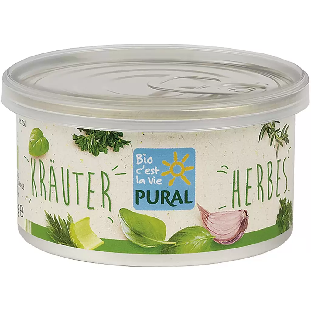 Pateu si creme vegetale - Pate vegetal cu ierburi aromatice vegan, eco 125g