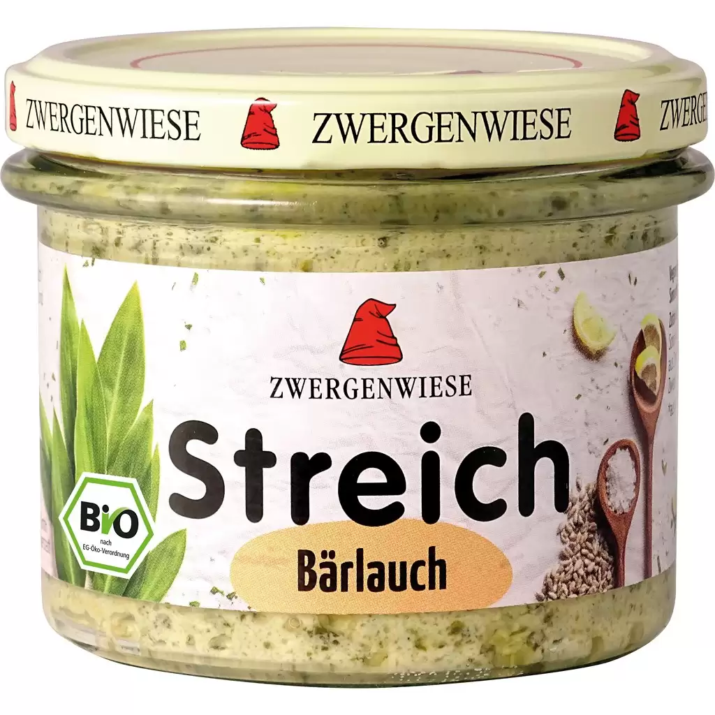 Pateu si creme vegetale - Pate vegetal cu usturoi salbatic fara gluten, eco 180g