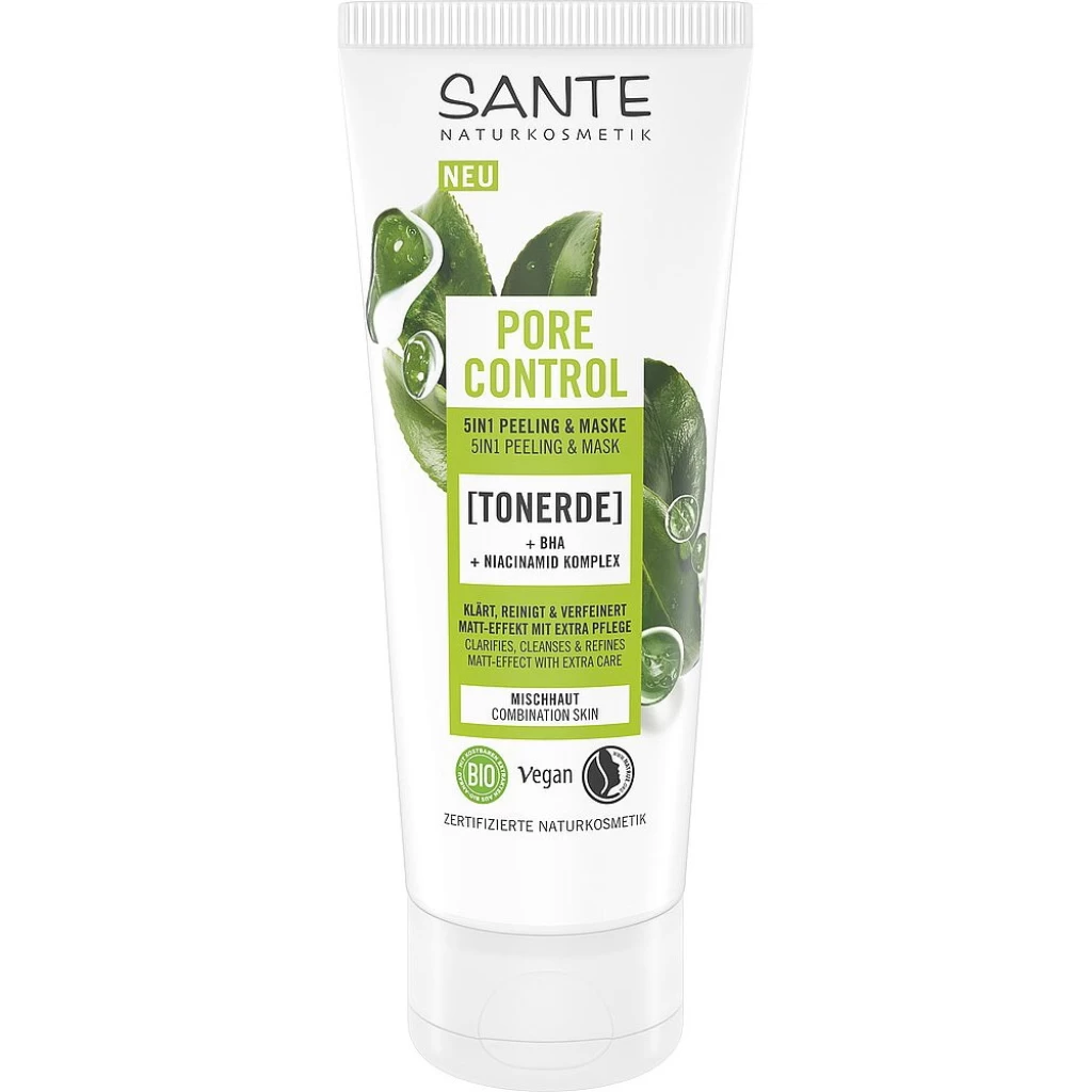 Ingrijire Ten - Peeling si masca Pore Control 5 in1 cu BHA si niacinamida 100ml