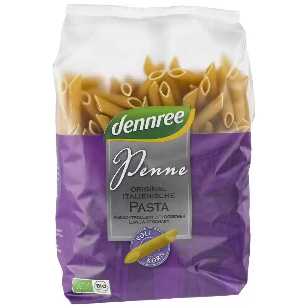 Paste fainoase - Penne din grau dur integral, eco 500g