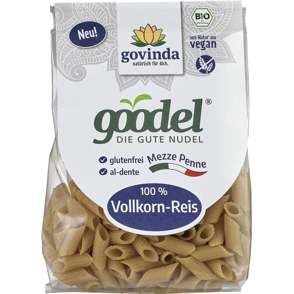 Paste fainoase - Penne din orez integral fara gluten, eco 250g