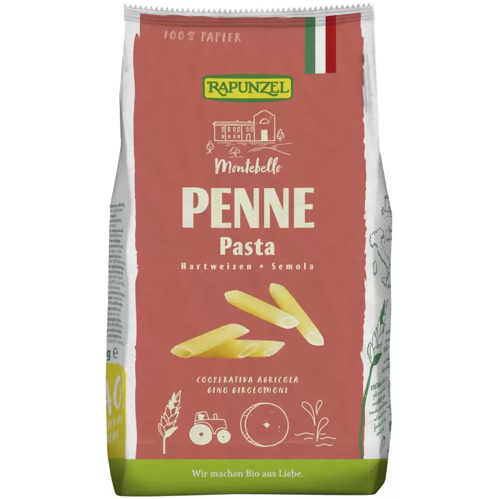 Paste fainoase - Penne semola, eco 500g