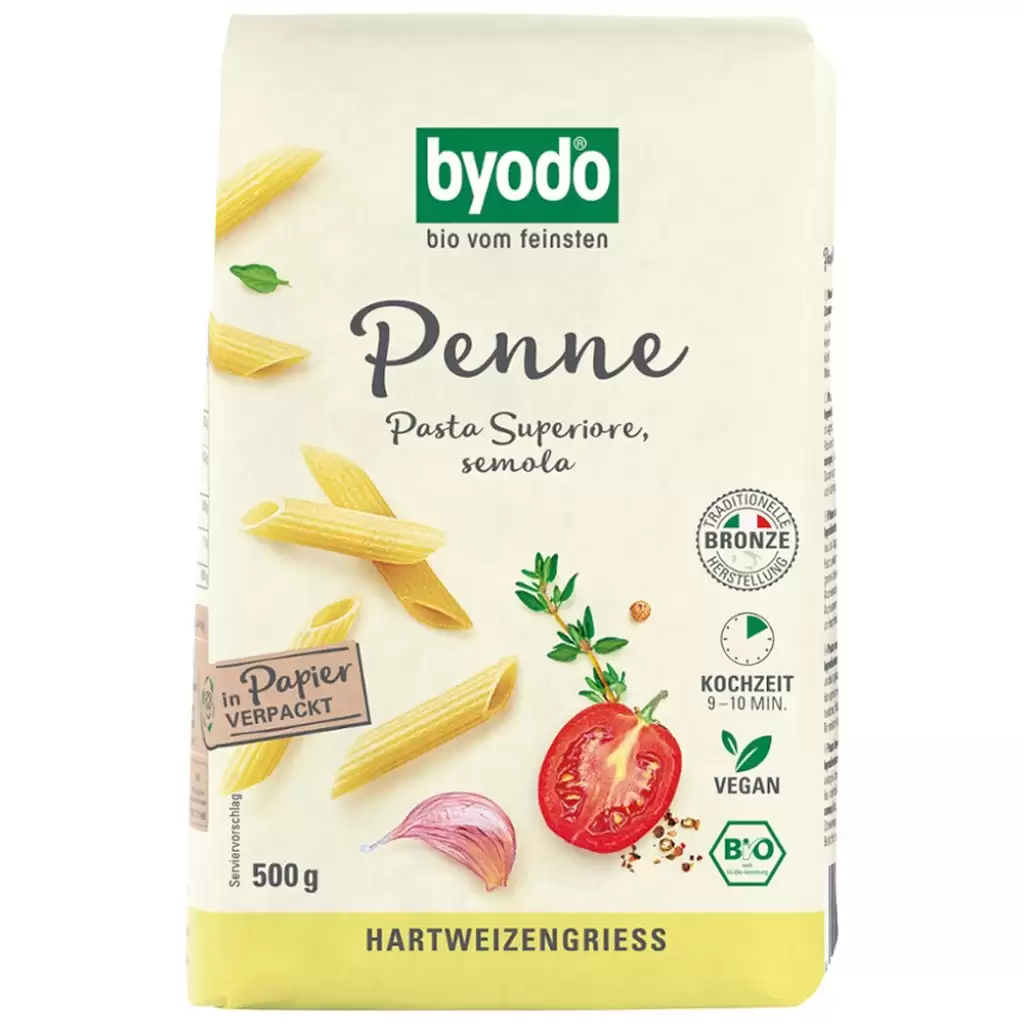 Paste fainoase - Penne semola, eco 500g