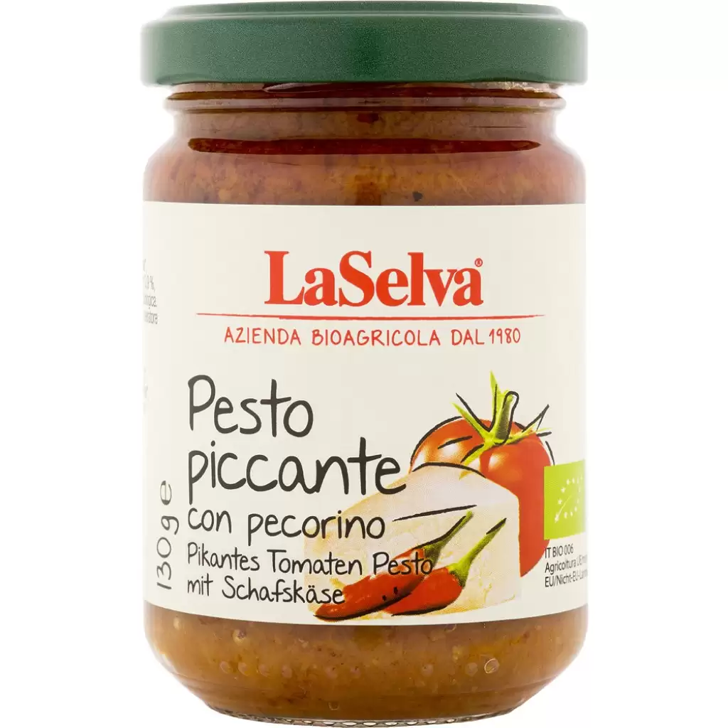 Gustari - Pesto picant cu rosii si Pecorino, eco 130g
