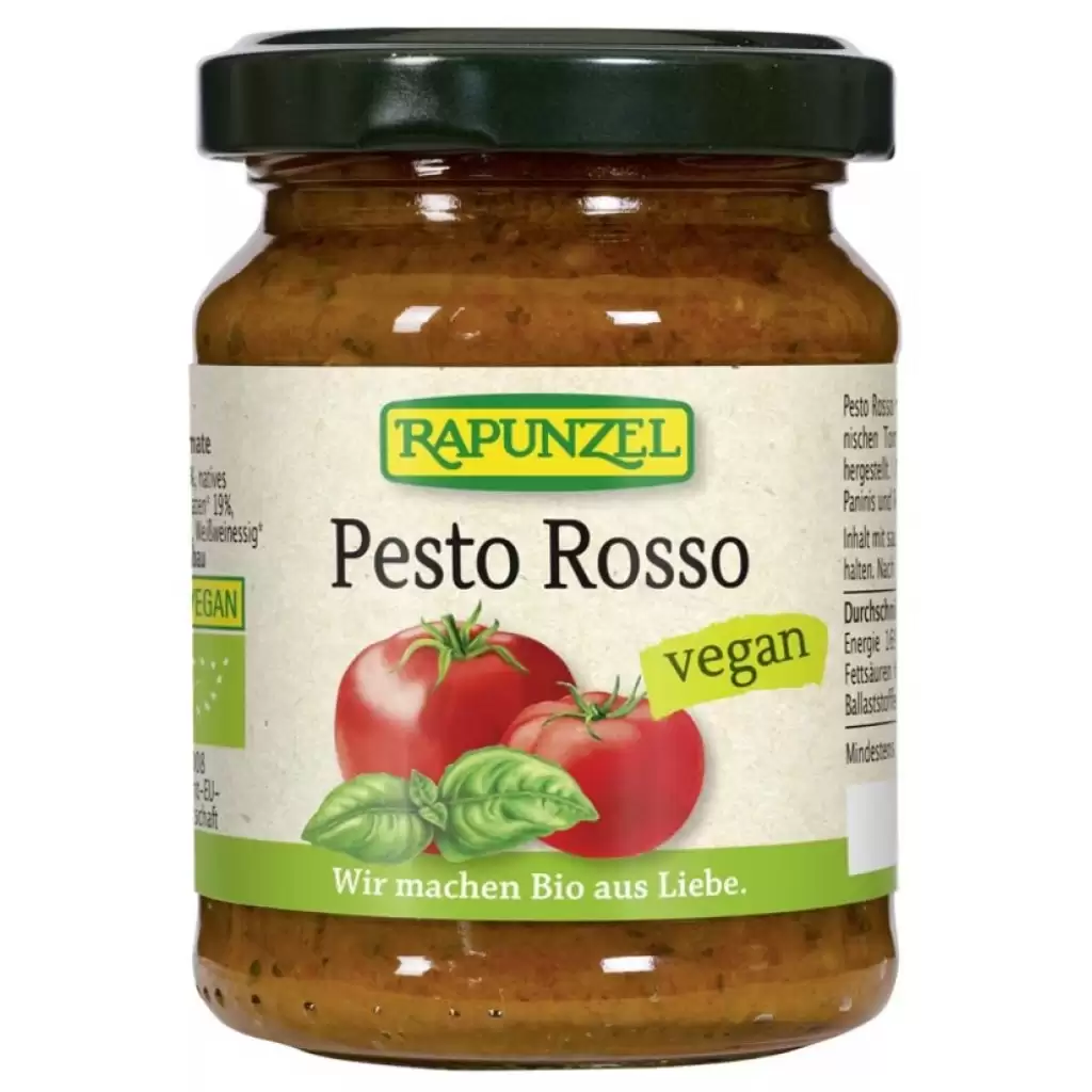 Leguminoase - Pesto rosso vegan, eco 125g