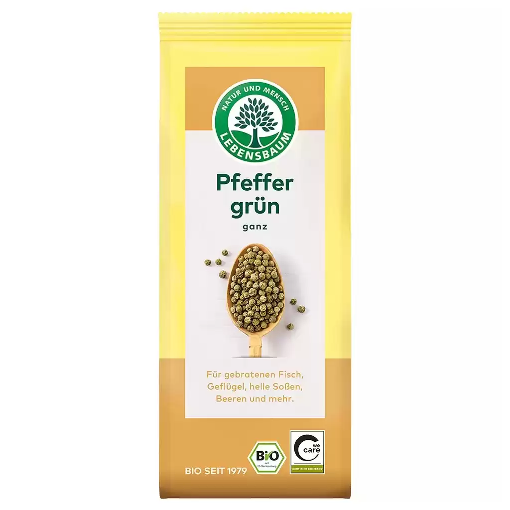 Condimente - Piper verde boabe, eco 35g