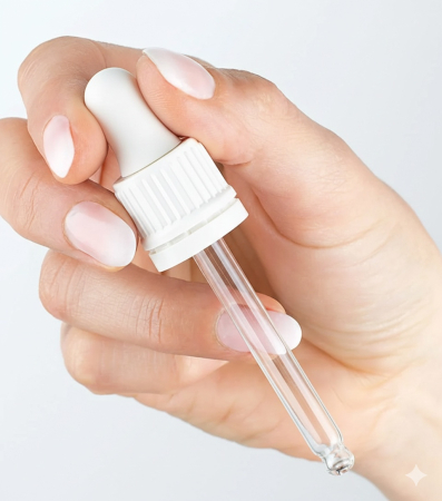 Cosmetice MAYAM  - Pipetă DIN18 WHITE sticle 30 ml