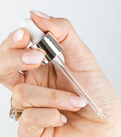 Materiale  - Pipetă sticlă Laura Silver 30
