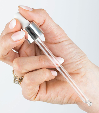 Materiale  - Pipetă sticlă Laura Silver 50