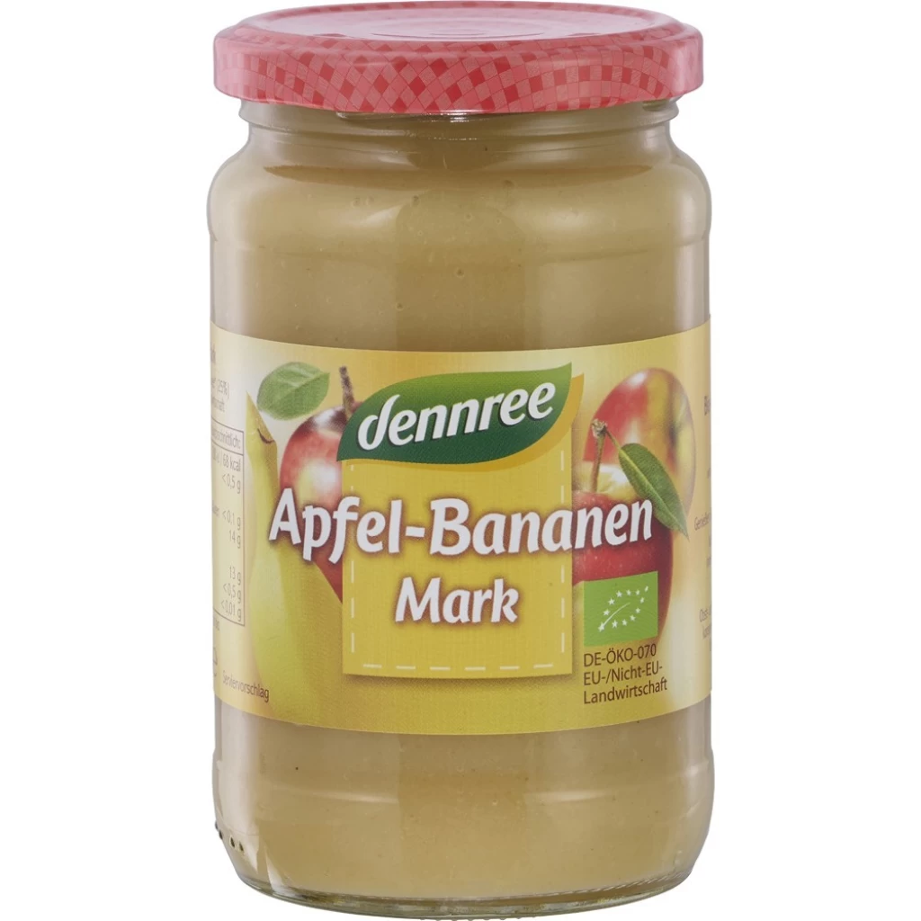 Dulceata - Piure de mere cu banane, eco 360g