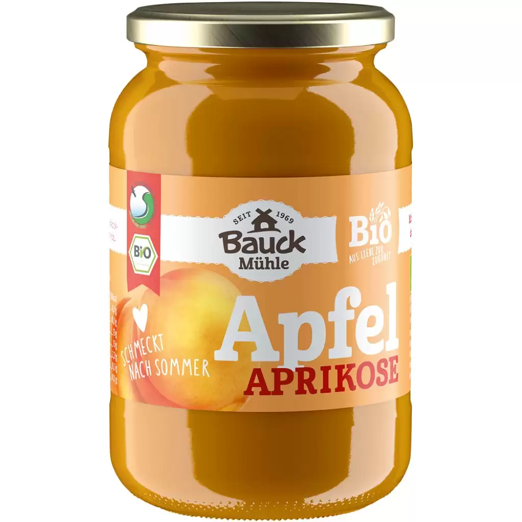 Dulceata - Piure de mere si caise, eco 360g