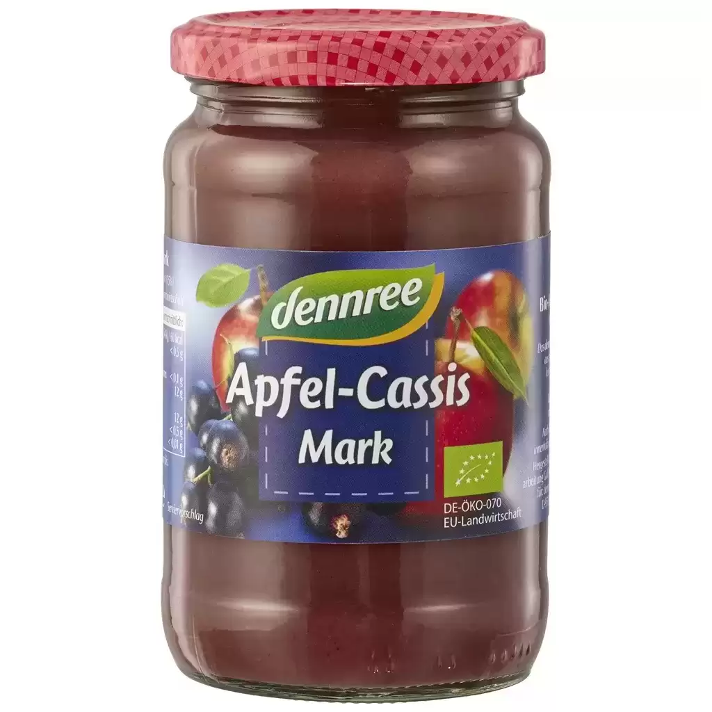Dulceata - Piure de mere si coacaze, eco 360g