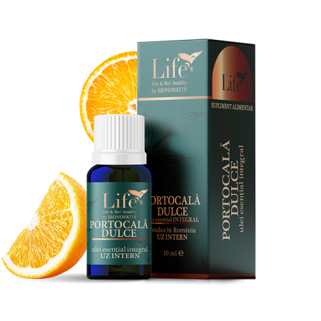 Uleiuri Esentiale - PORTOCALĂ DULCE - ulei esențial integral - 10 ml